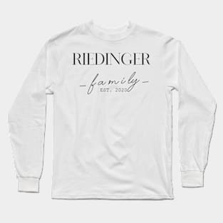 Riedinger Family EST. 2020, Surname, Riedinger Long Sleeve T-Shirt